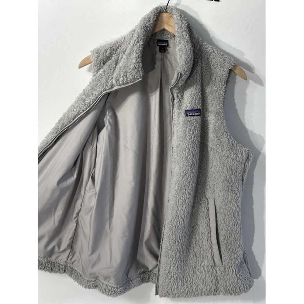 Women's Patagonia Lined Los Gatos Fleece Vest STY25216 Sz Large Full Zip